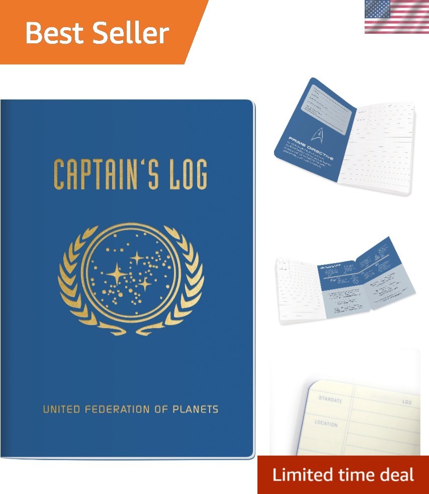 The Unemployed Philosophers Guild Star Trek Captain\'s Log Notebook, 5\