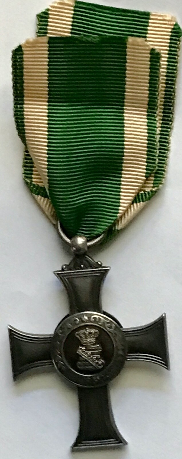 Original Imperial German Saxon Albert HONOR CROSS 2nd PATTERN W/ Sperate Center Original Imperial German Saxon Albert HONOR CROSS 2nd PATTERN W/ Sperate Center