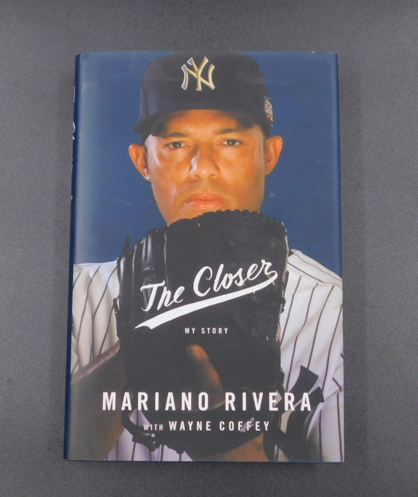 Mariano Rivera Signed Autographed The Closer My Story Book JSA COA