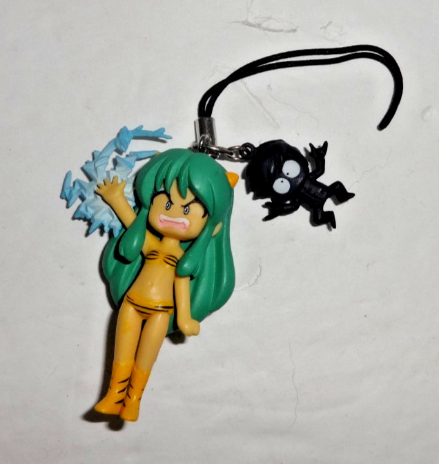 Urusei Yatsura LUM Figure Strap Kaiyodo JAPAN ANIME MANGA Keychain Rare Angry