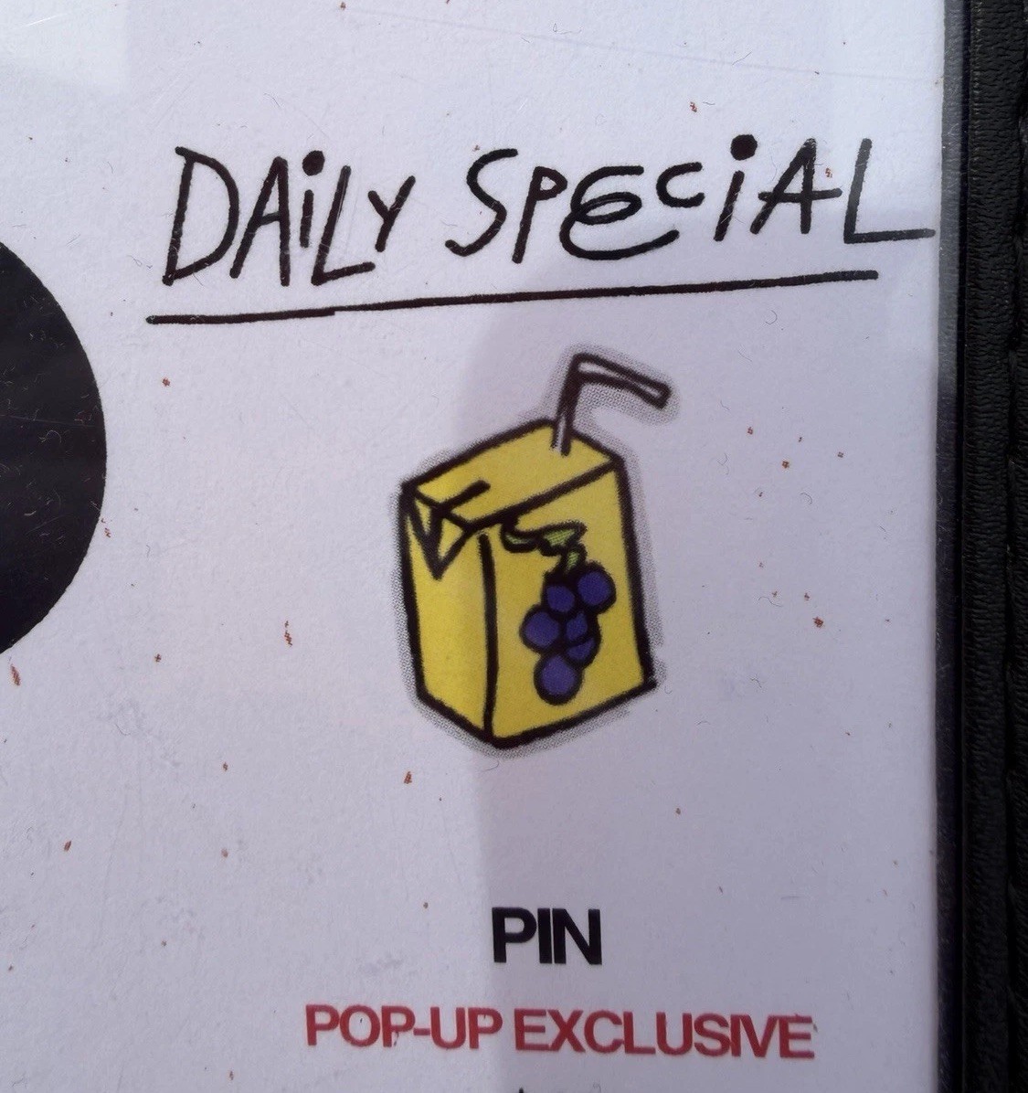 Harry Styles Exclusive Pop-up Pin Together Together Daily Special Pin Sep 25th