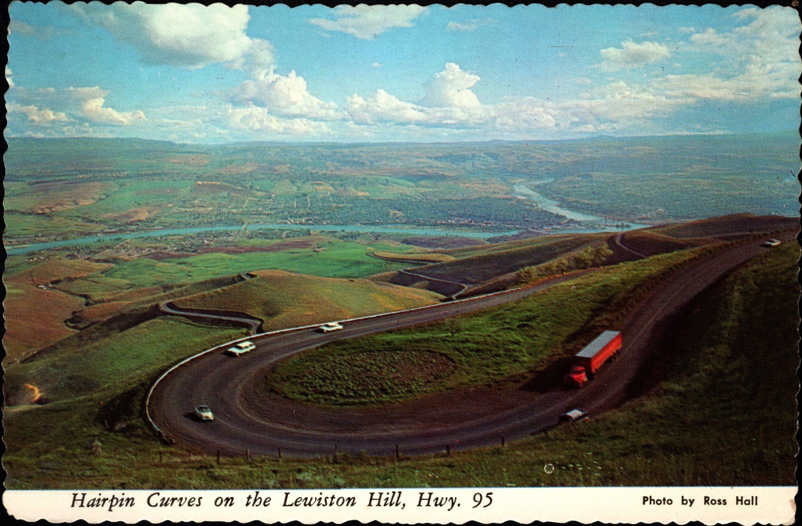 Lewiston Hill ID-Hairpin Curves View of Lewiston ID & Clarkston WA ContinentalPC Lewiston Hill ID-Hairpin Curves View of Lewiston ID & Clarkston WA ContinentalPC