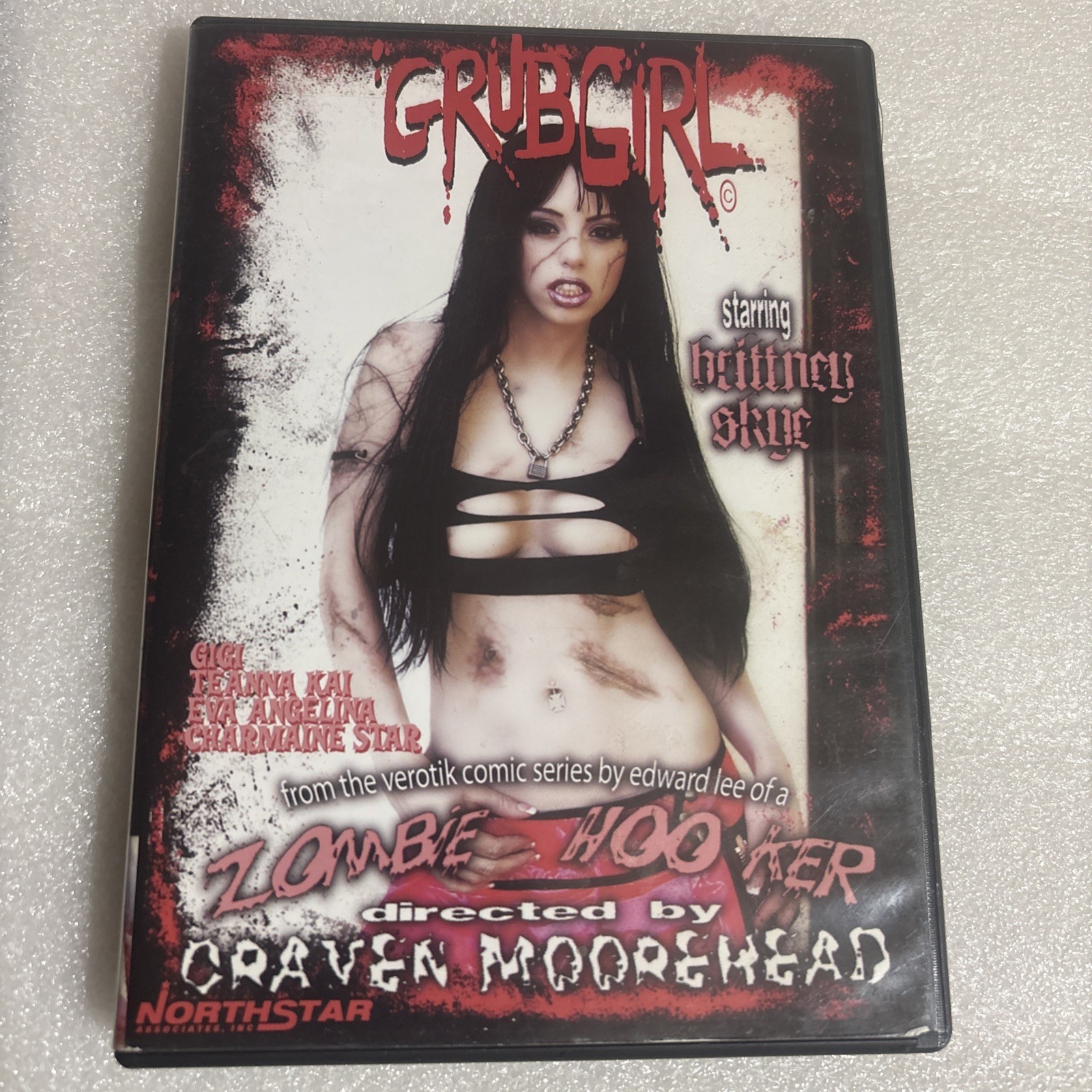 Grub Girl. Danzig’s Verotik Comics Adult 2005 Rare DVD