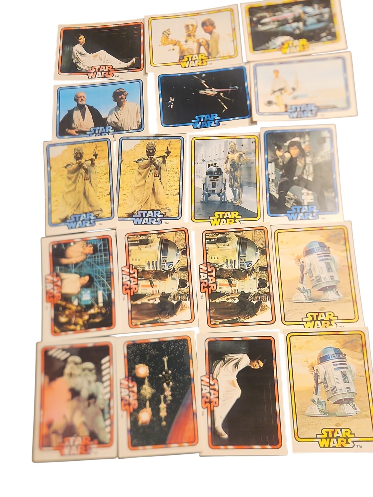 1978 GENERAL MILLS STAR WARS NEAR COMPLETE SET 