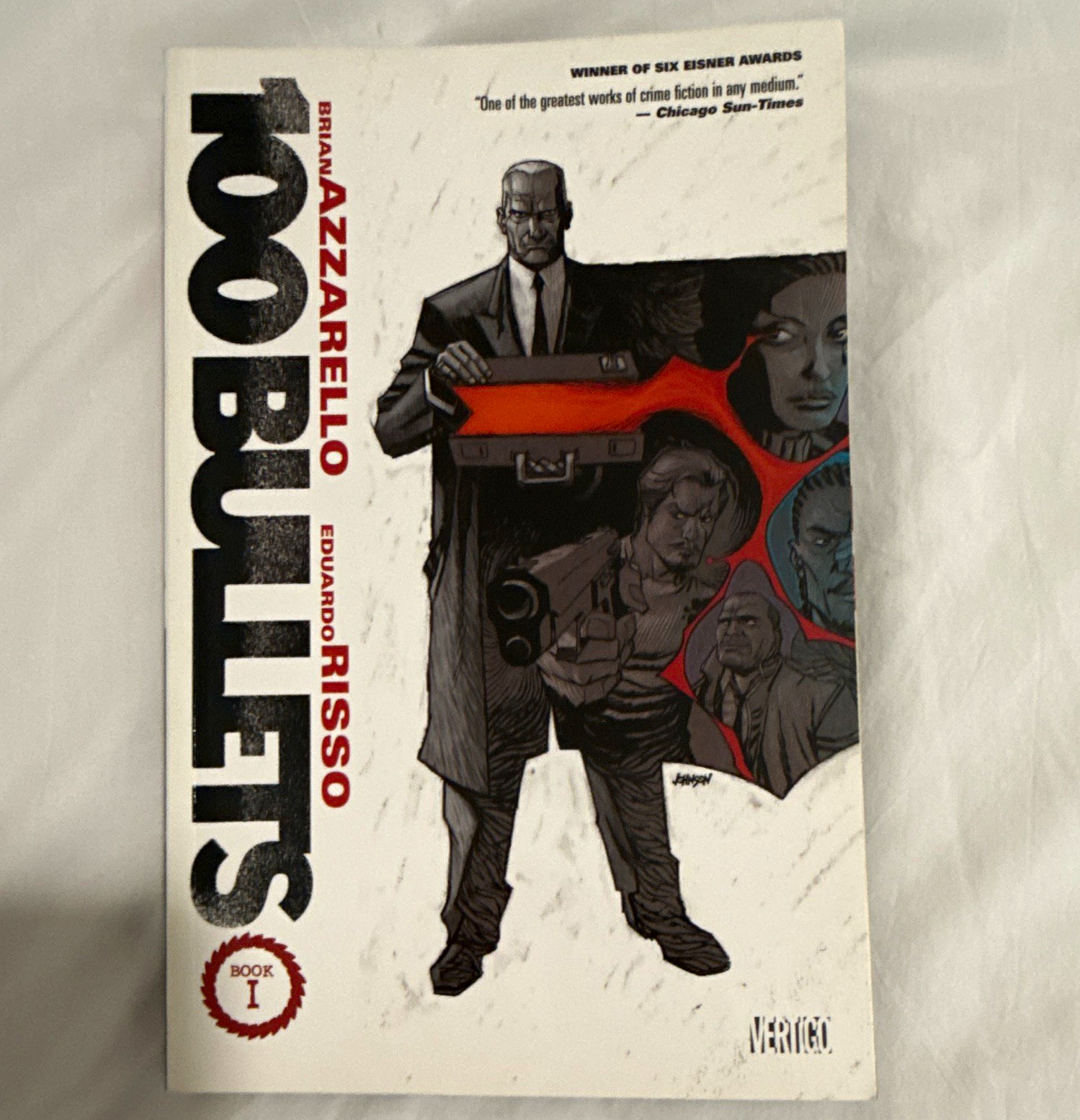 100 Bullets Book 1 Trade Paperback Graphic Novel Brian Azzarello