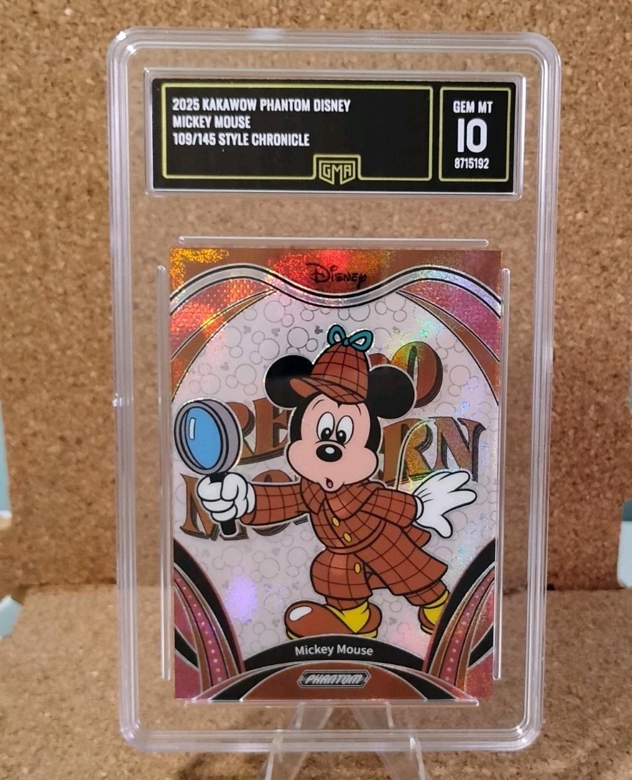 2025 Kakawow Phantom Disney Mickey Mouse #SC-54 #d /145 Gem Mint 10
