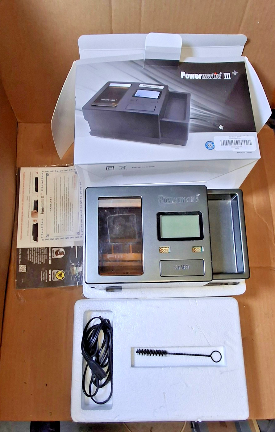 PowerMatic III 3+ Electric Cigarette Maker Machine /MISSING THE PUSHBUTTONS