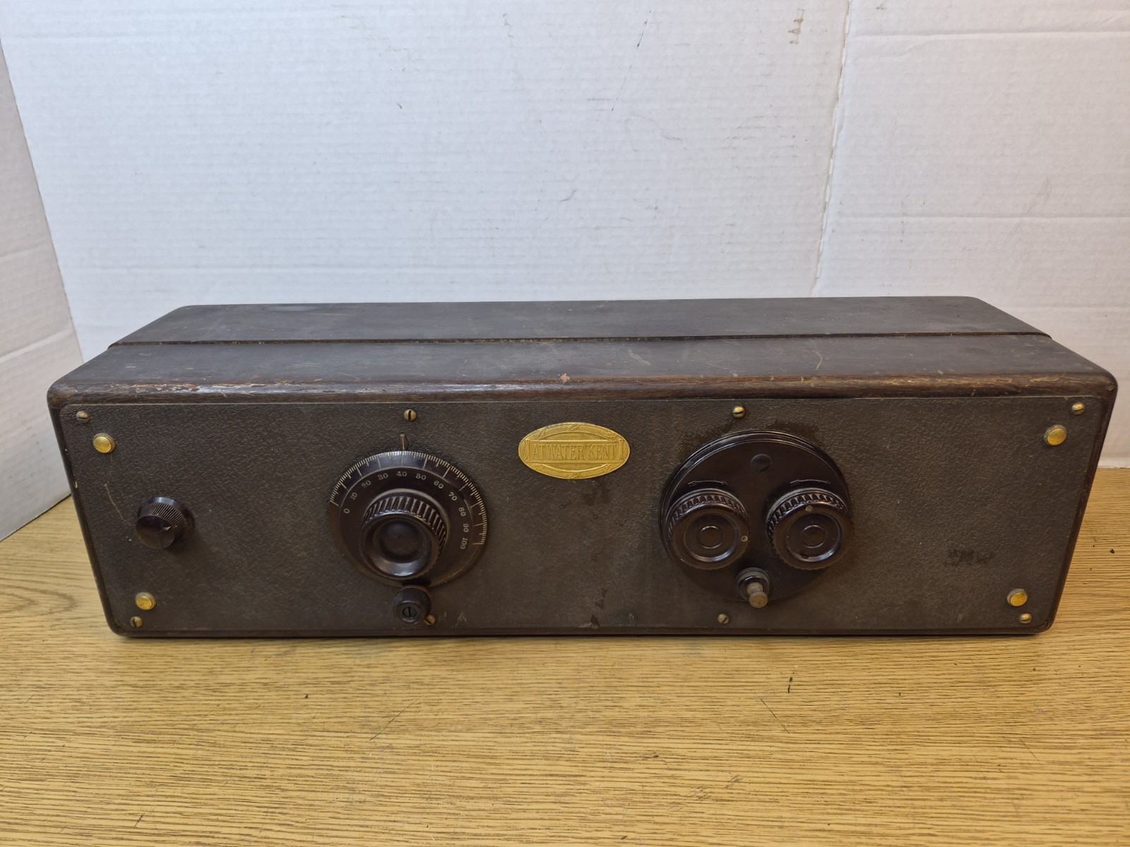 Vintage Atwater Kent Model 49 Tube Radio Receiver Battery Operated 1920s