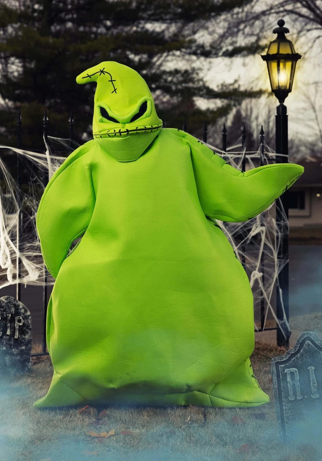 6 FT Animated Nightmare Before Christmas Oogie Boogie Animatronic Decoration 6 FT Animated Nightmare Before Christmas Oogie Boogie Animatronic Decoration