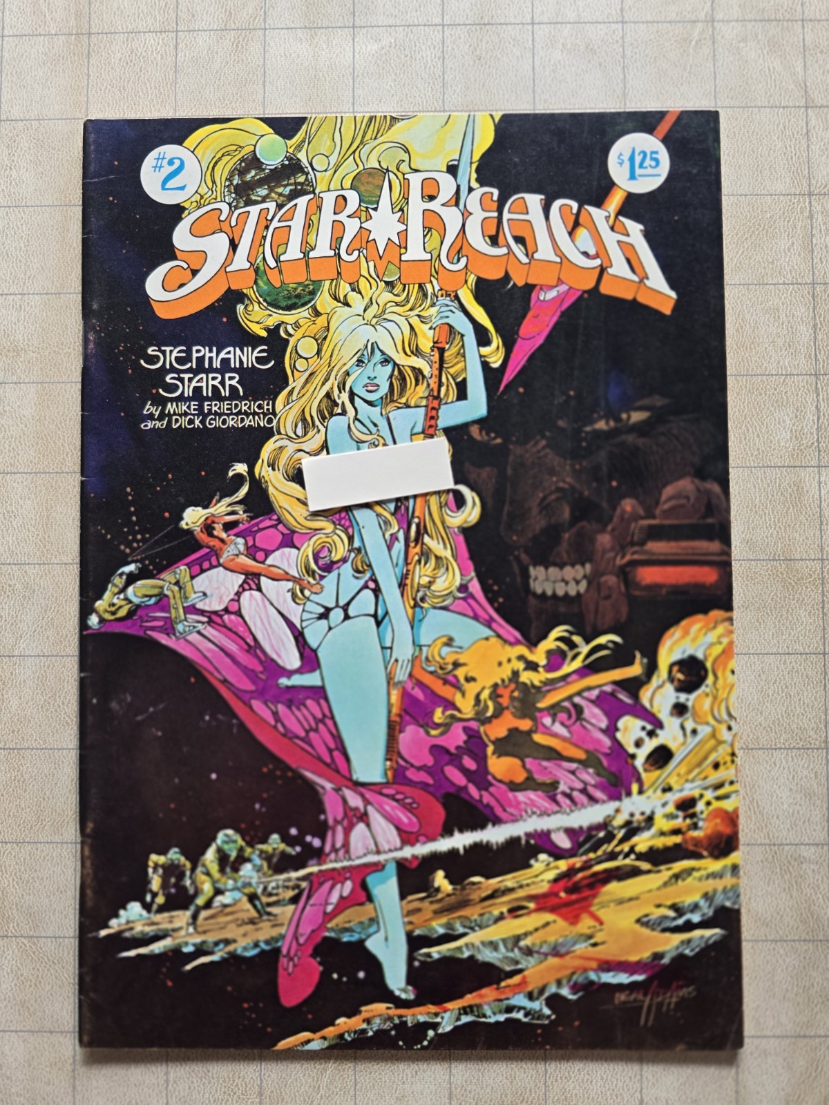 Star Reach #2 NEAL ADAMS Cover 1975