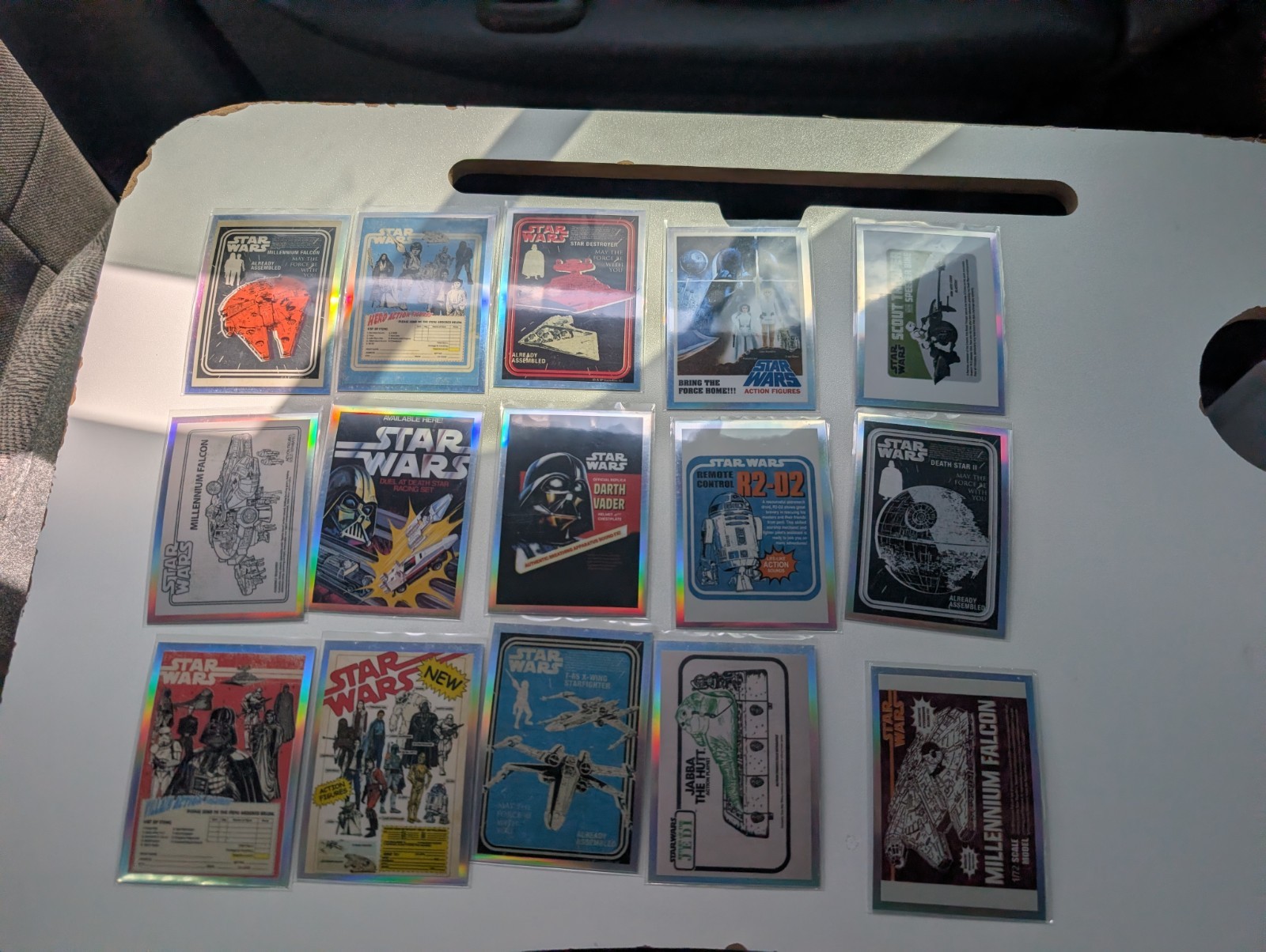 2021 Topps Chrome Star Wars Galaxy Vintage Star Wars Complete Insert Set 1-15 2021 Topps Chrome Star Wars Galaxy Vintage Star Wars Complete Insert Set 1-15