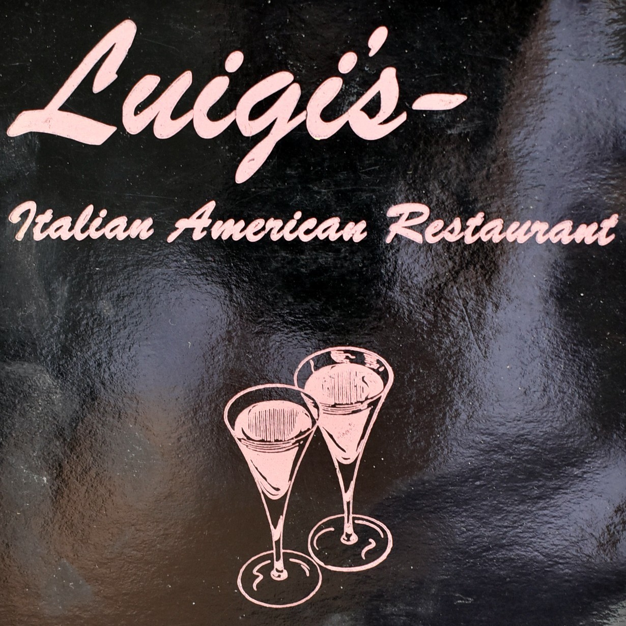 1950s Luigi\'s Italian Restaurant 1001 No Euclid Avenue Anaheim California