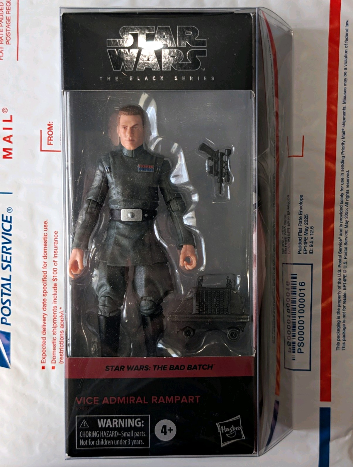 Star Wars Black Series Vice Admiral Rampart Bad Batch 6\