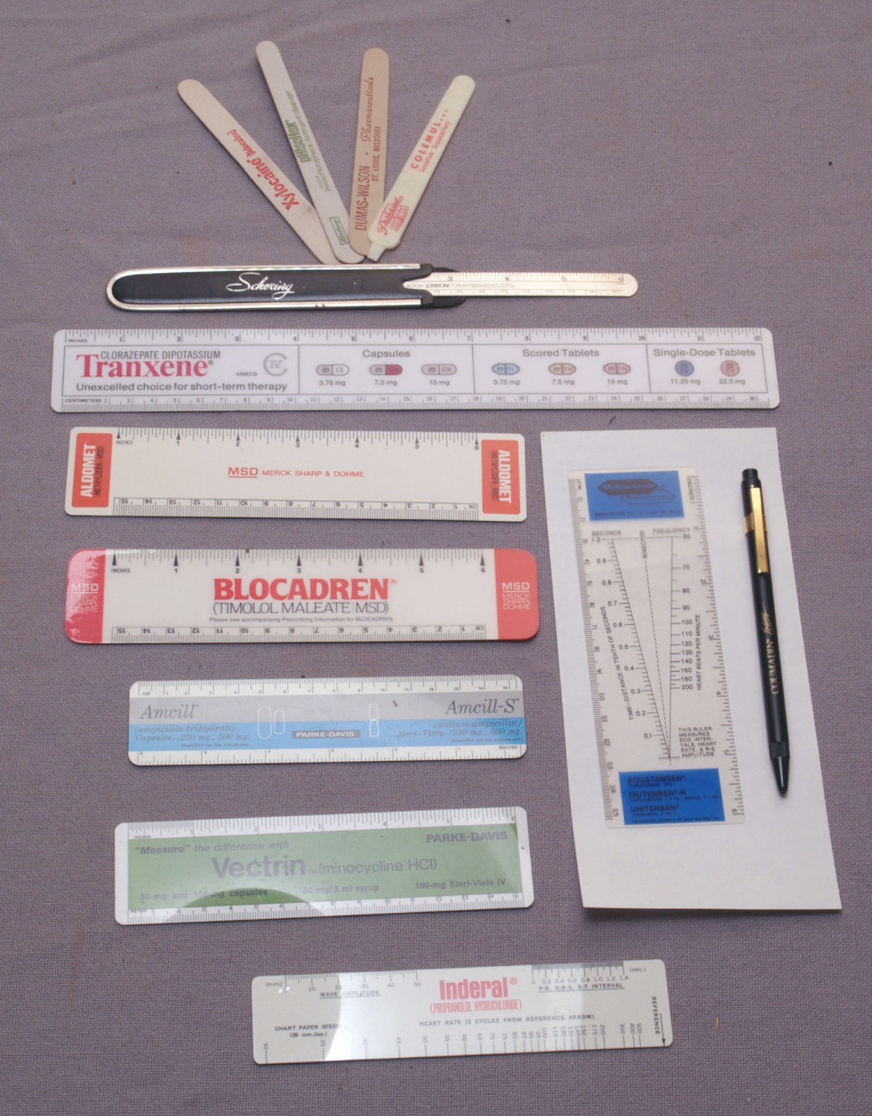FREE SHIPPING--Vintage Pharmaceutical Drug Rep Advertising Merch Collectibles