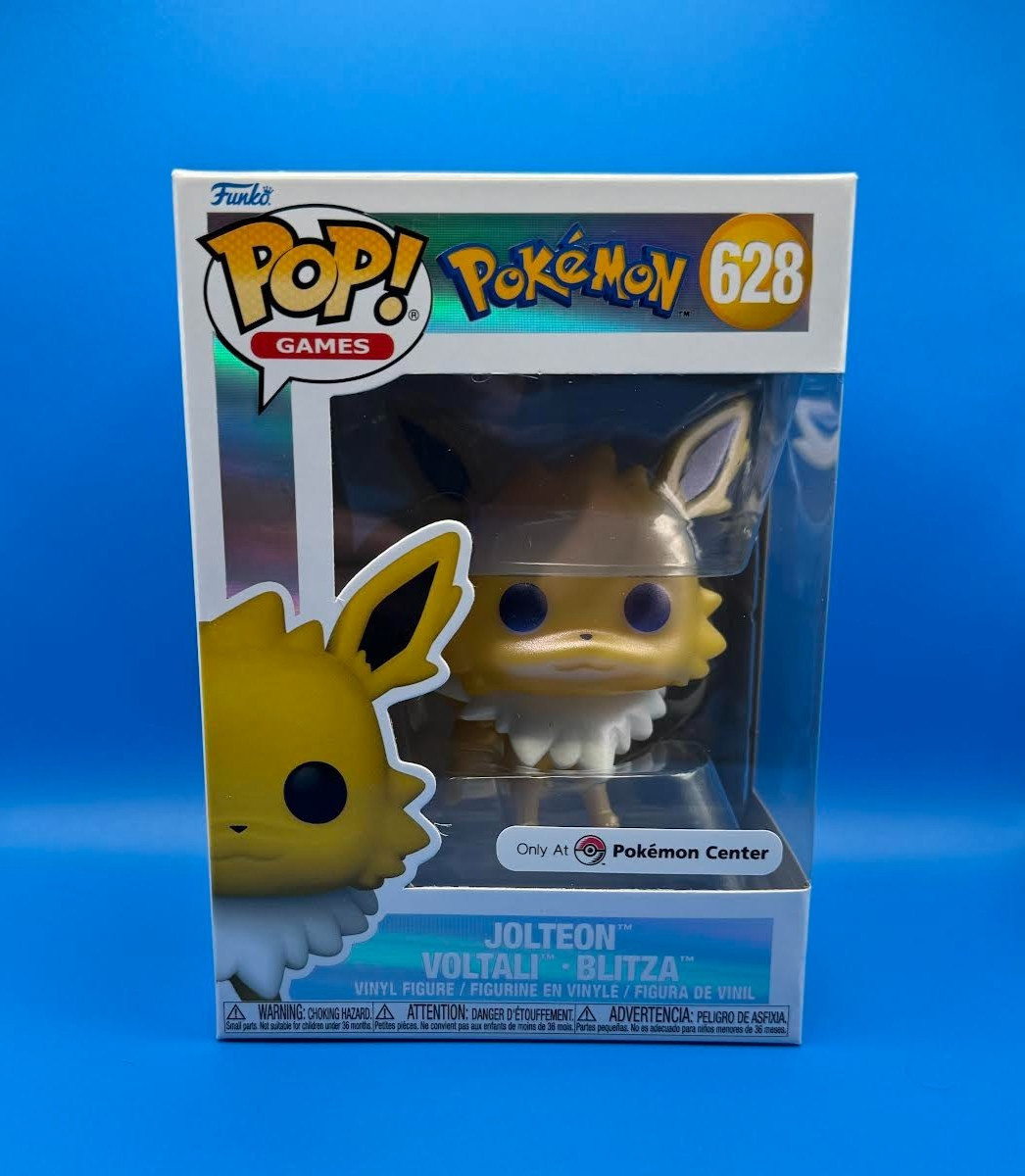 Funko Pop Pokemon - Jolteon 628 (Pearlescent) - Pokemon Center (Exclusive)
