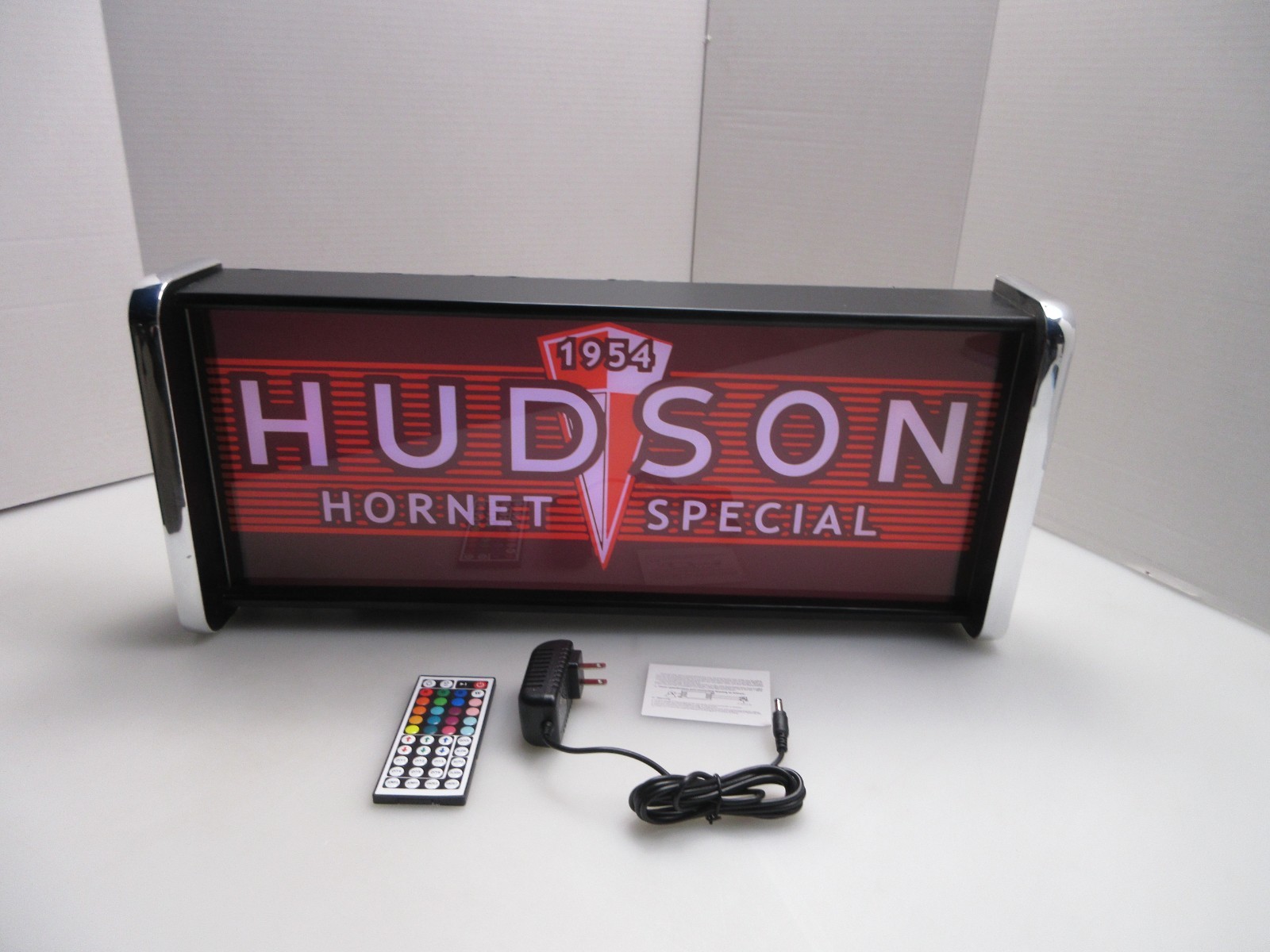 Hudson Hornet Special LED Display lighted sign lightbox Wall Hanging Light