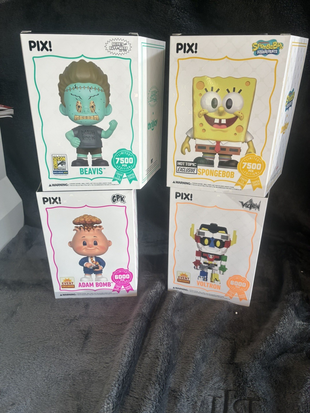 Lot of Thrill Joy Pix Collectible Figures Lot of Thrill Joy Pix Collectible Figures