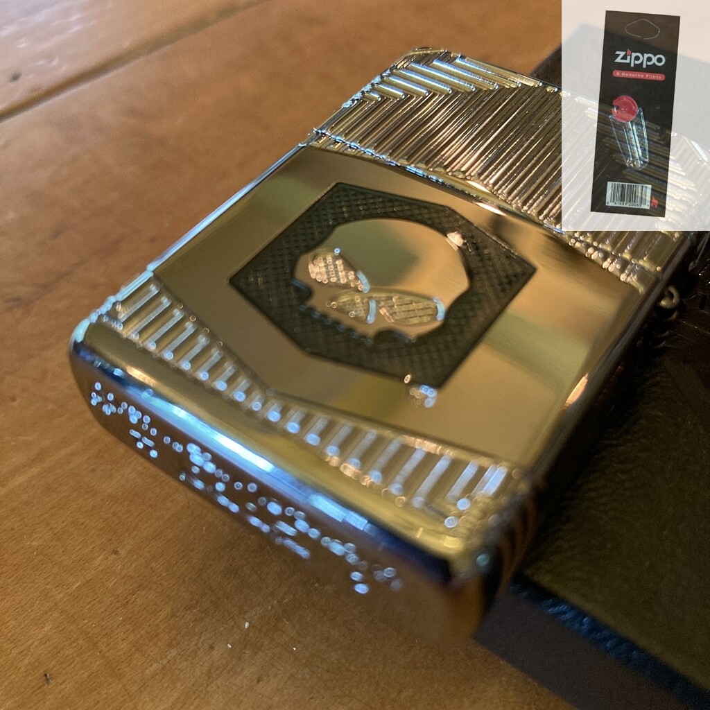 Zippo 49814 Limited Production 2022 Harley Davidson Armor Lighter + FLINT PACK