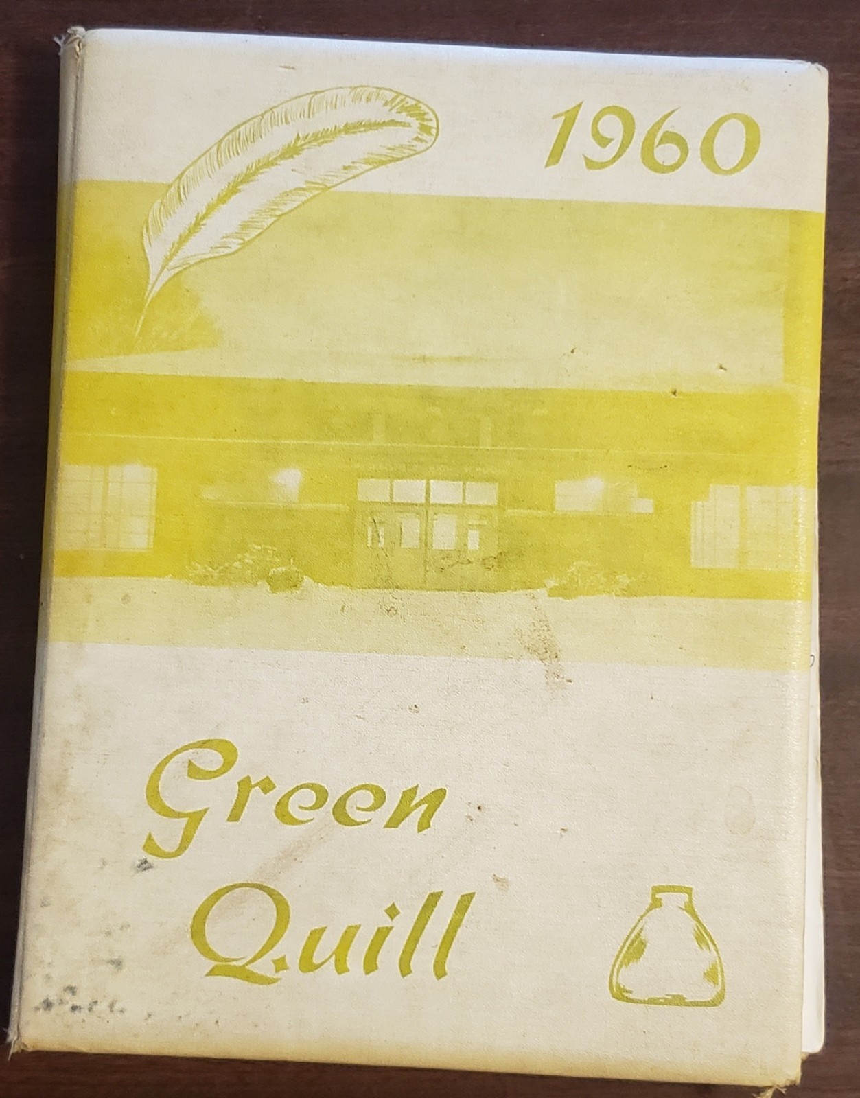 1960 Wethersfield High School Kewanee Illinois Year Book The Green Quill