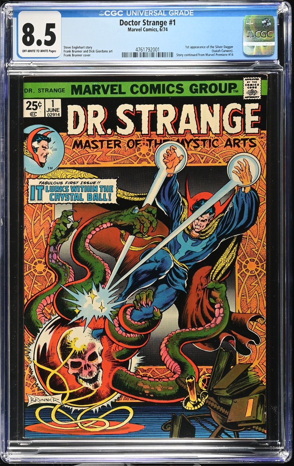 Dr. Strange #1 CGC 8.5 Dr. Strange #1 CGC 8.5