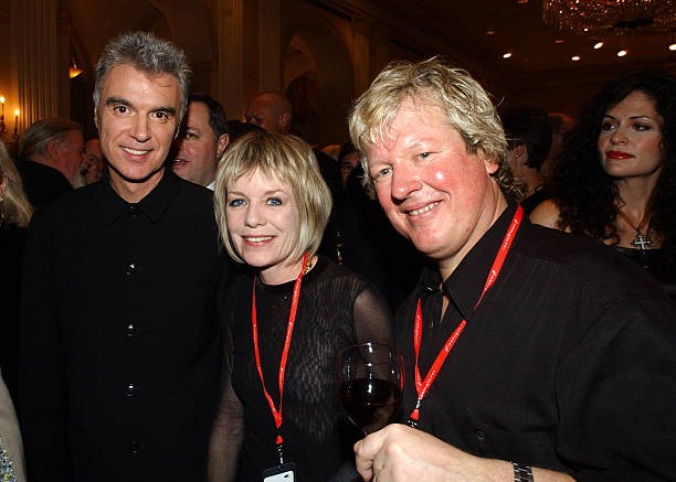 David Byrne Tina Weymouth and Chris Frantz of Talking Heads inductees Old Photo