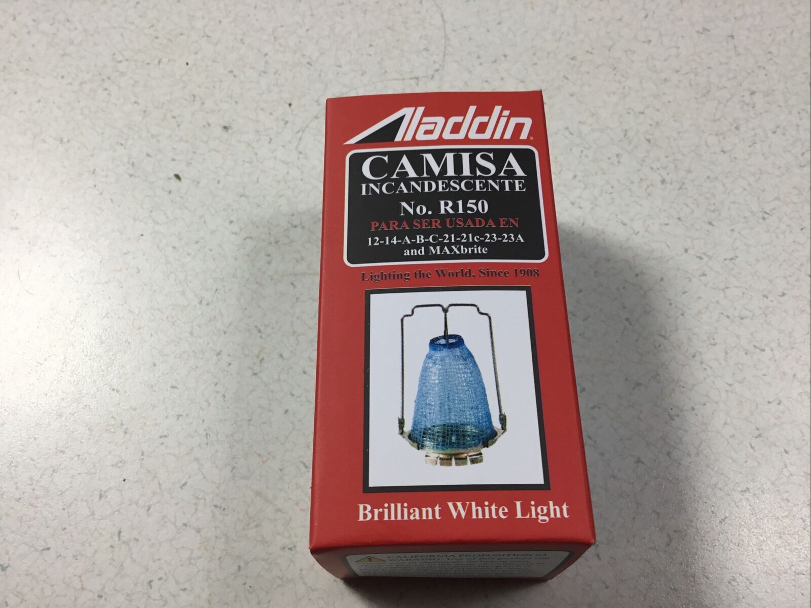 ALADDIN  R-150  LOX-ON  OIL  LAMP  MANTLE New In box