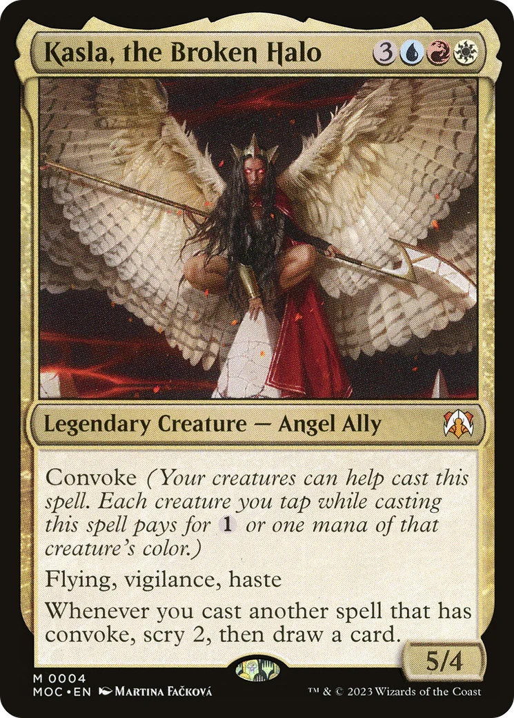 Kasla, the Broken Halo [March of the Machine Commander] Magic MTG