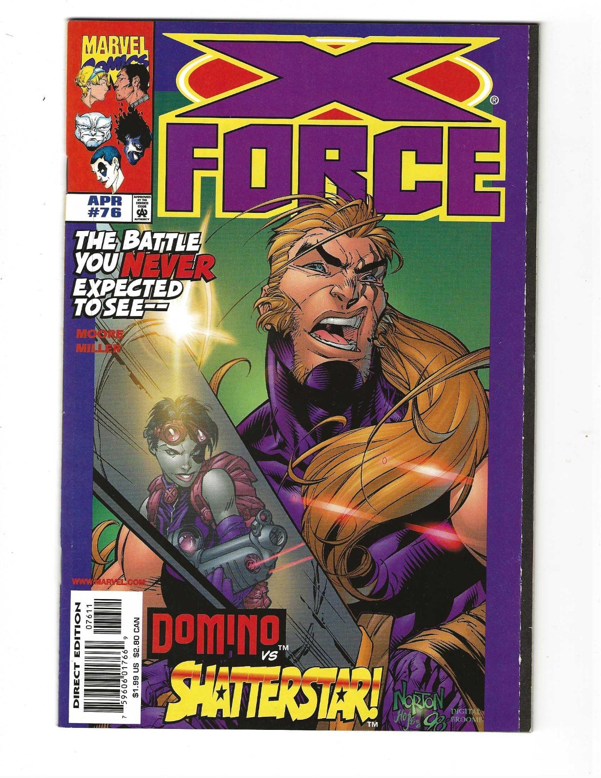 X-Force # 76 (Apr. 1998, Marvel) NM- (9.2)