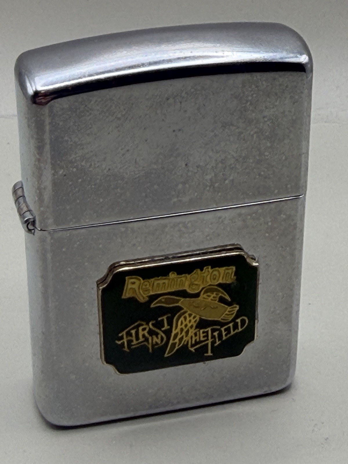 Remington First In The Field 1991 Chrome Zippo Lighter New Remington First In The Field 1991 Chrome Zippo Lighter New