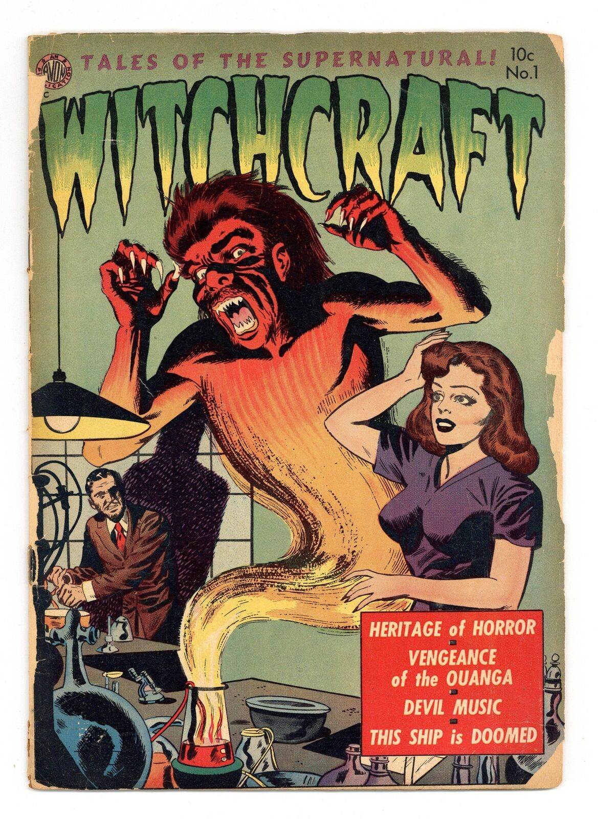 Witchcraft #1 PR 0.5 1952