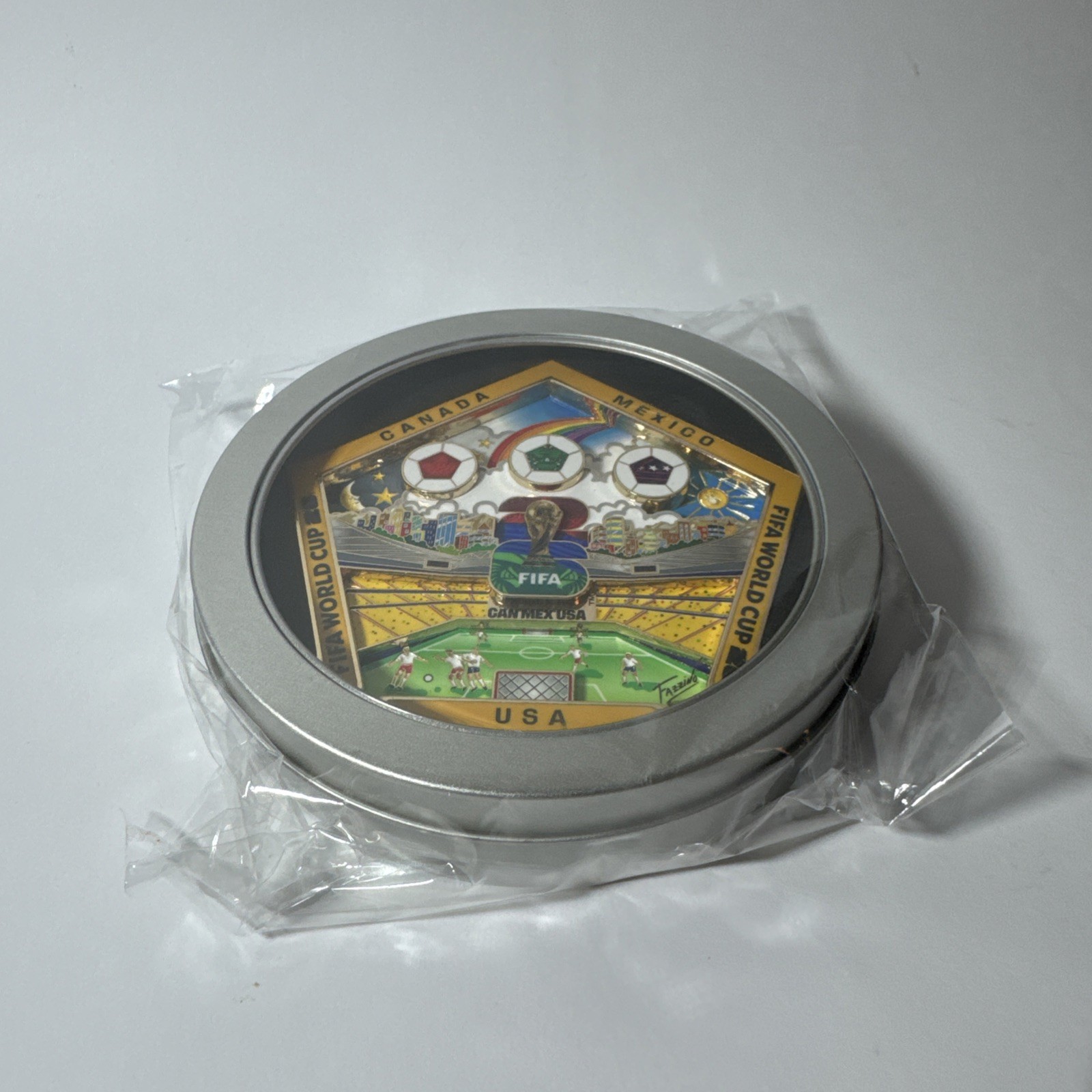 FIFA World Cup 2026 Charles Fazzino Limited Edition Pin /5000