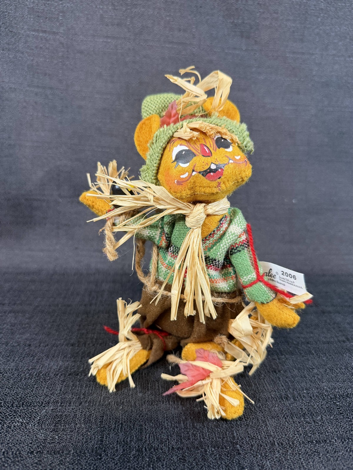 Annalee 2006 Scarecrow Mouse 6\ Annalee 2006 Scarecrow Mouse 6\