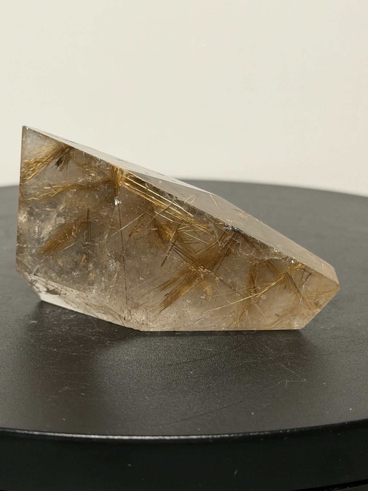 Golden Rutilated Quartz Specimen Golden Rutilated Quartz Specimen