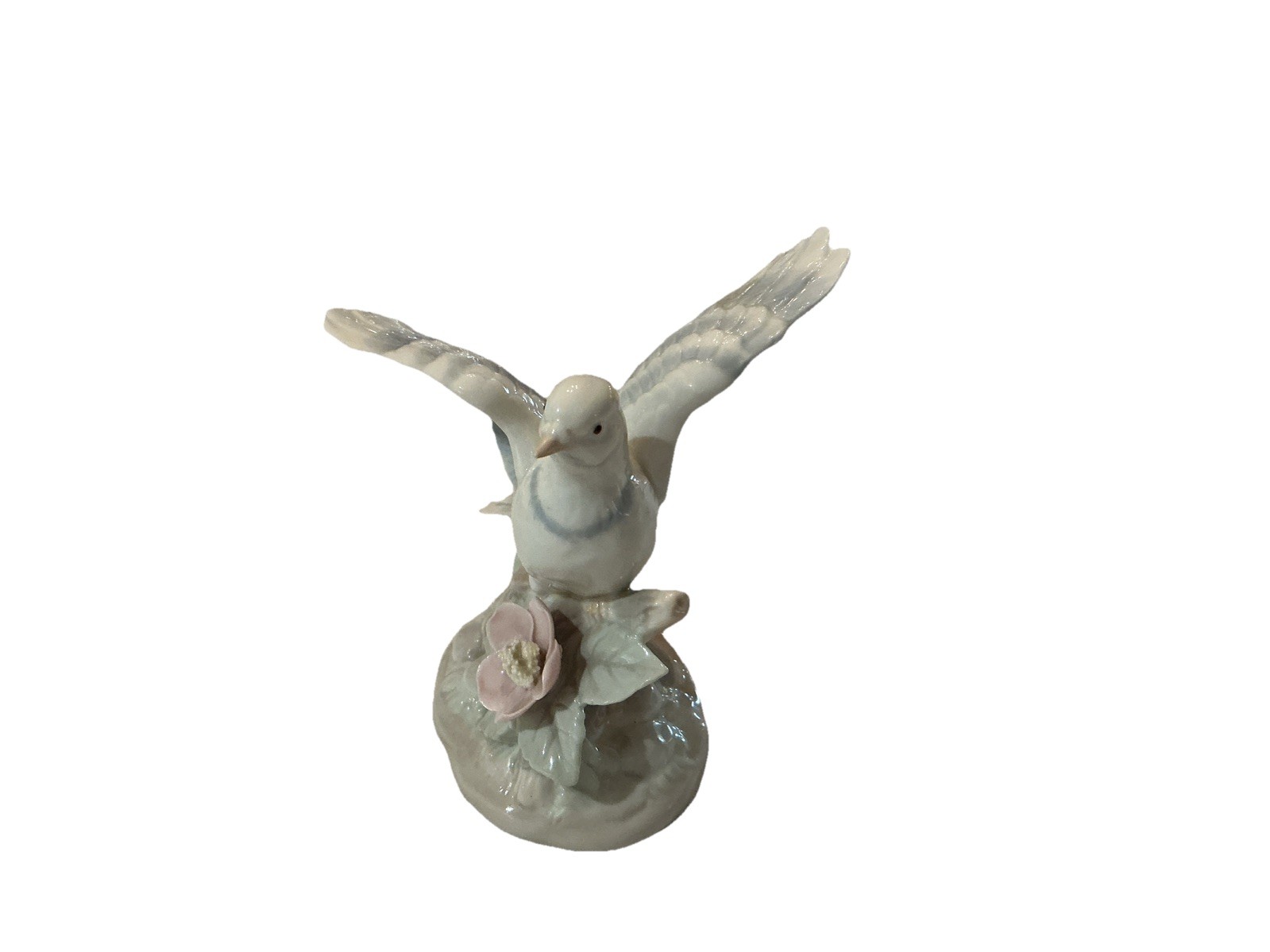 Villamarchante Valencia Porceval Dove On Branch Figurine Bird On Branch Villamarchante Valencia Porceval Dove On Branch Figurine Bird On Branch