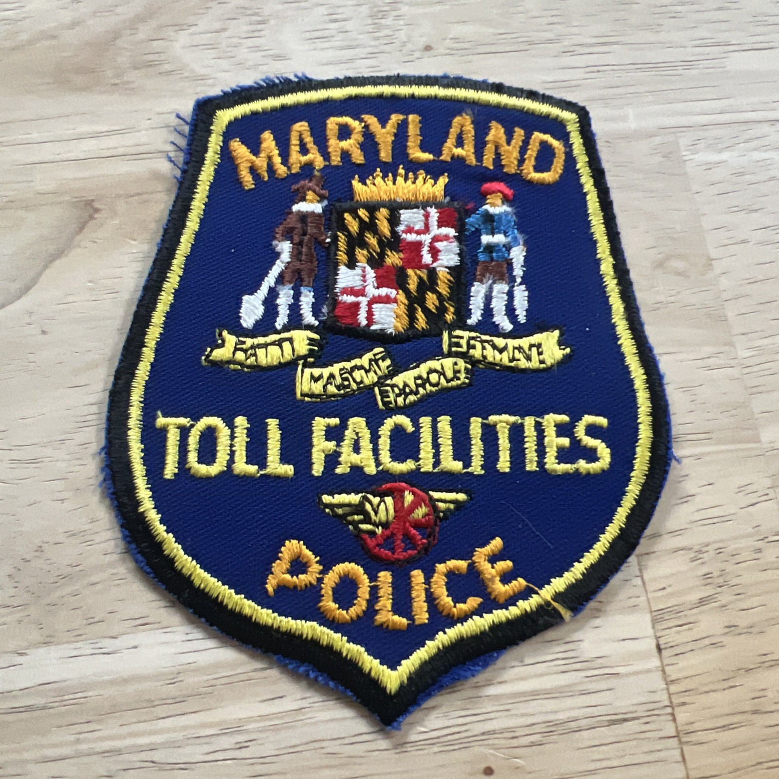 MD Vintage Maryland Toll Facilities Police Patch