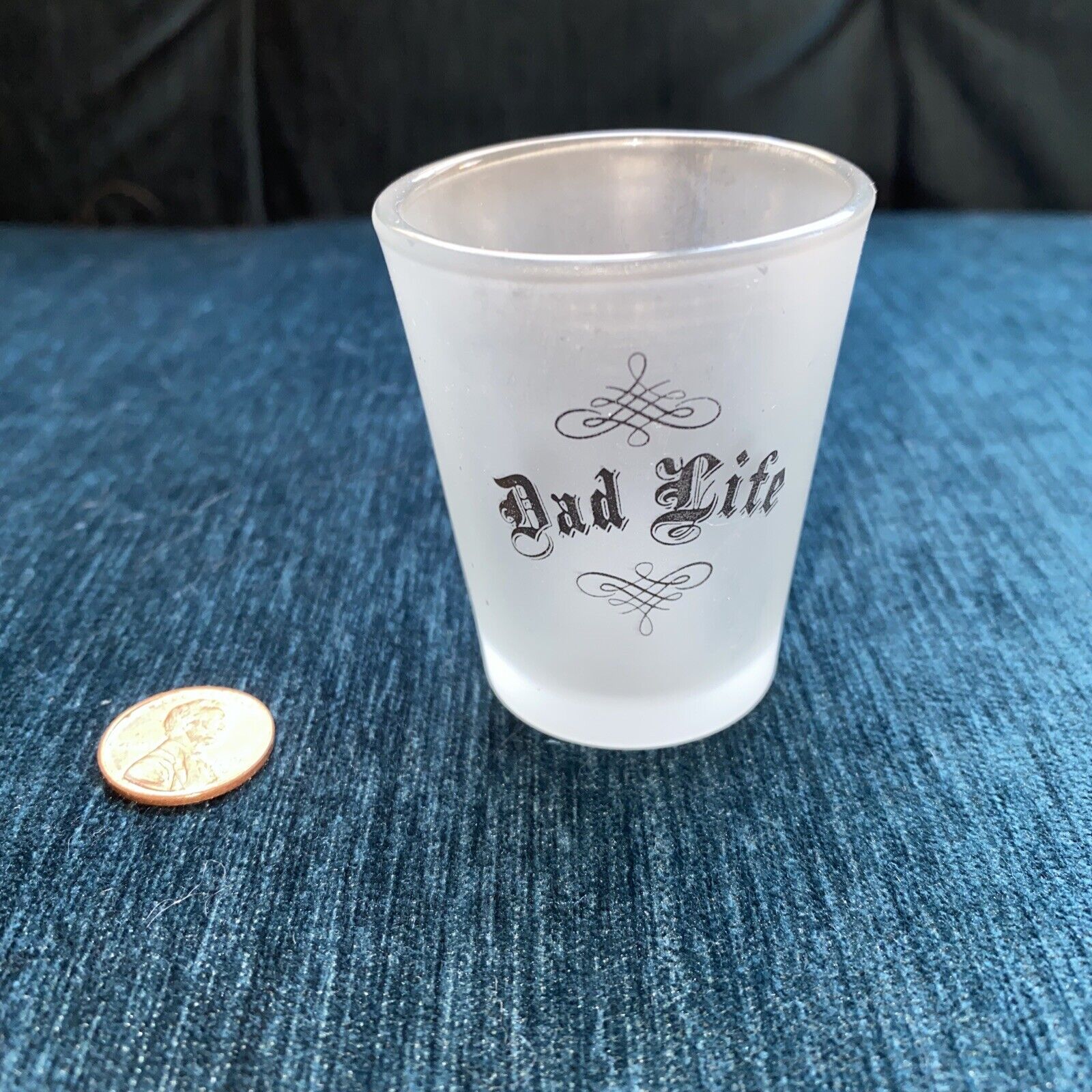 Frosted Shot Glass - NEW Great Gift Idea “Dad Life”