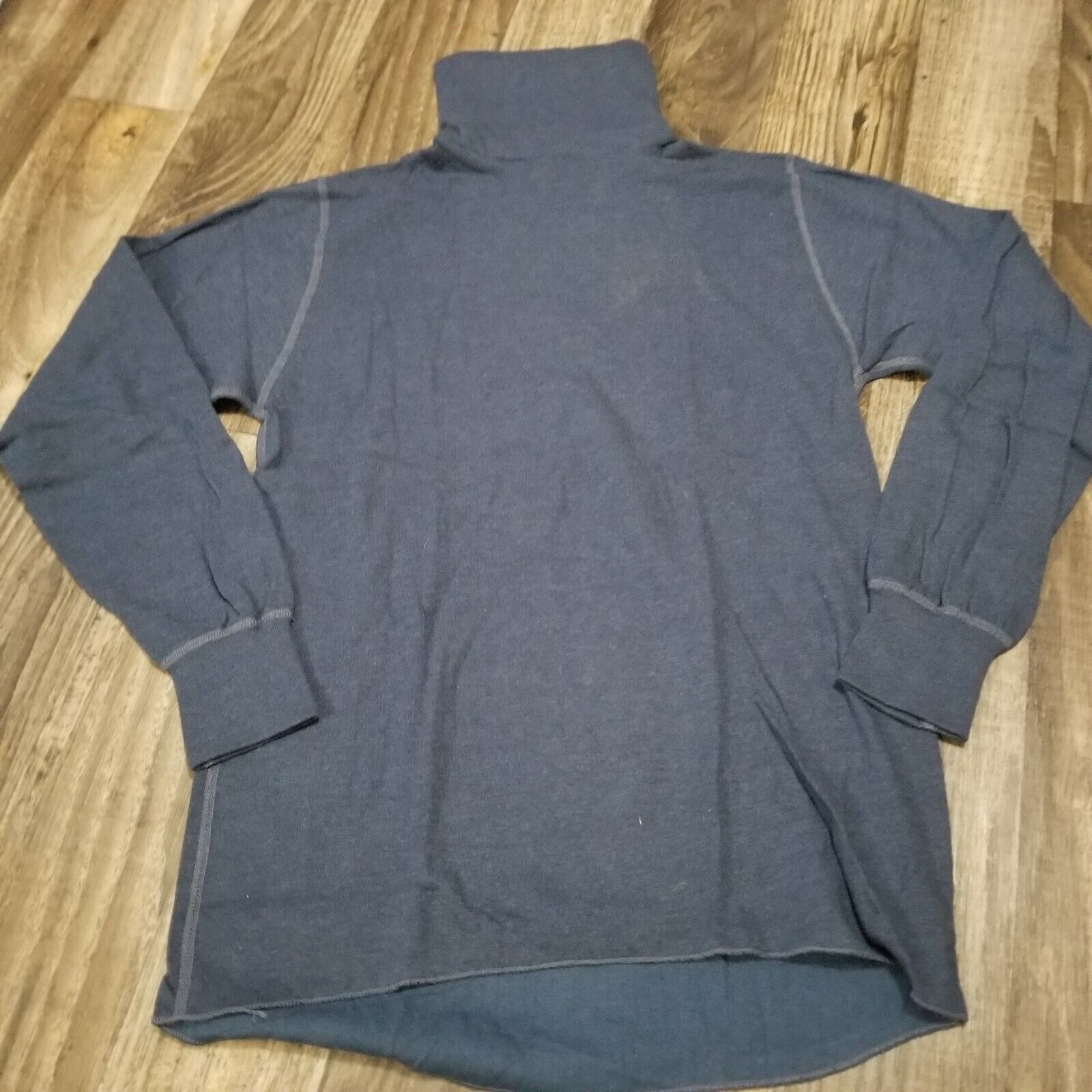 Canadian Armed Force Cotton Blended High Neck Blue Size Medium Outer Layer