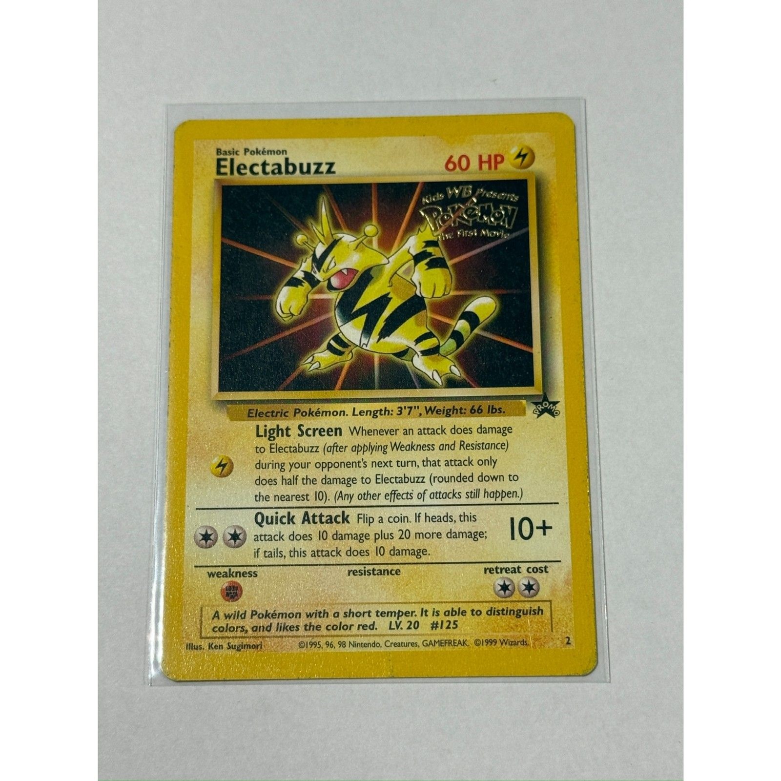 Wizards of the Coast Electabuzz Promo #2 English Basic Regular 60 MP+-LP 1999