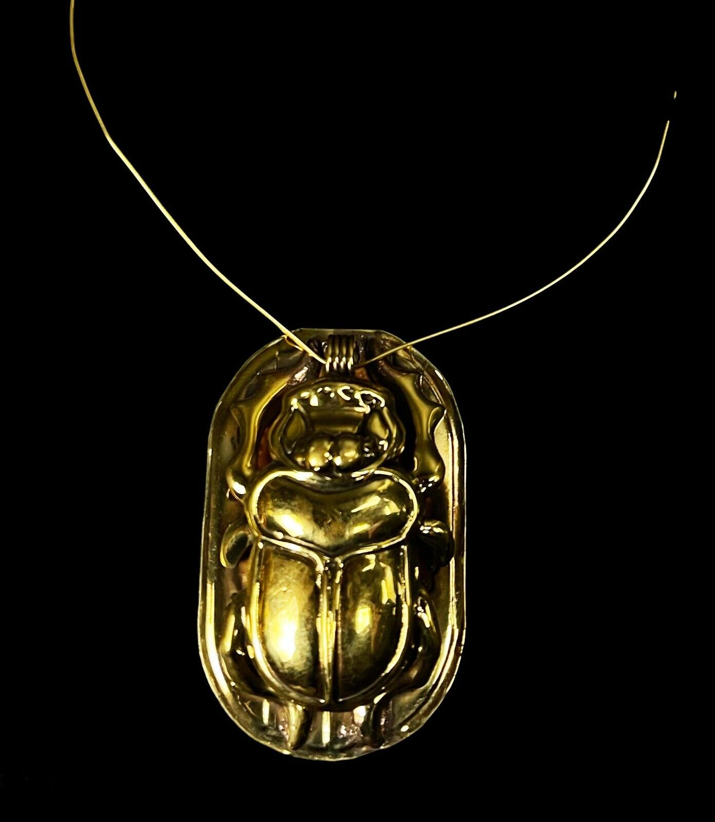 Fantastic Egyptian Pendant of The Egyptian Scarab ( symbol of good luck )