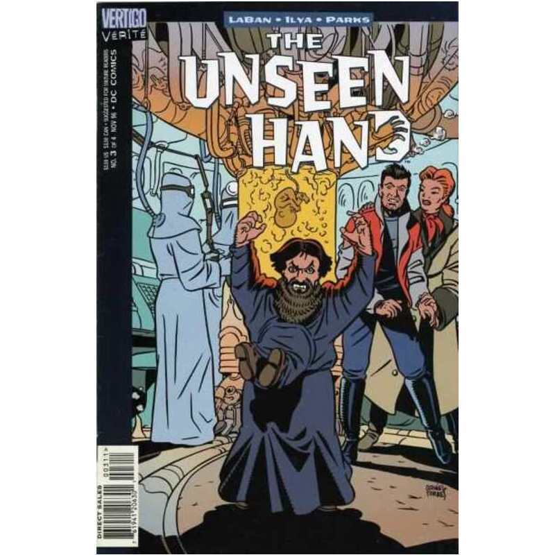Vertigo Verite: The Unseen Hand #3 in Very Fine + condition. DC comics [q;