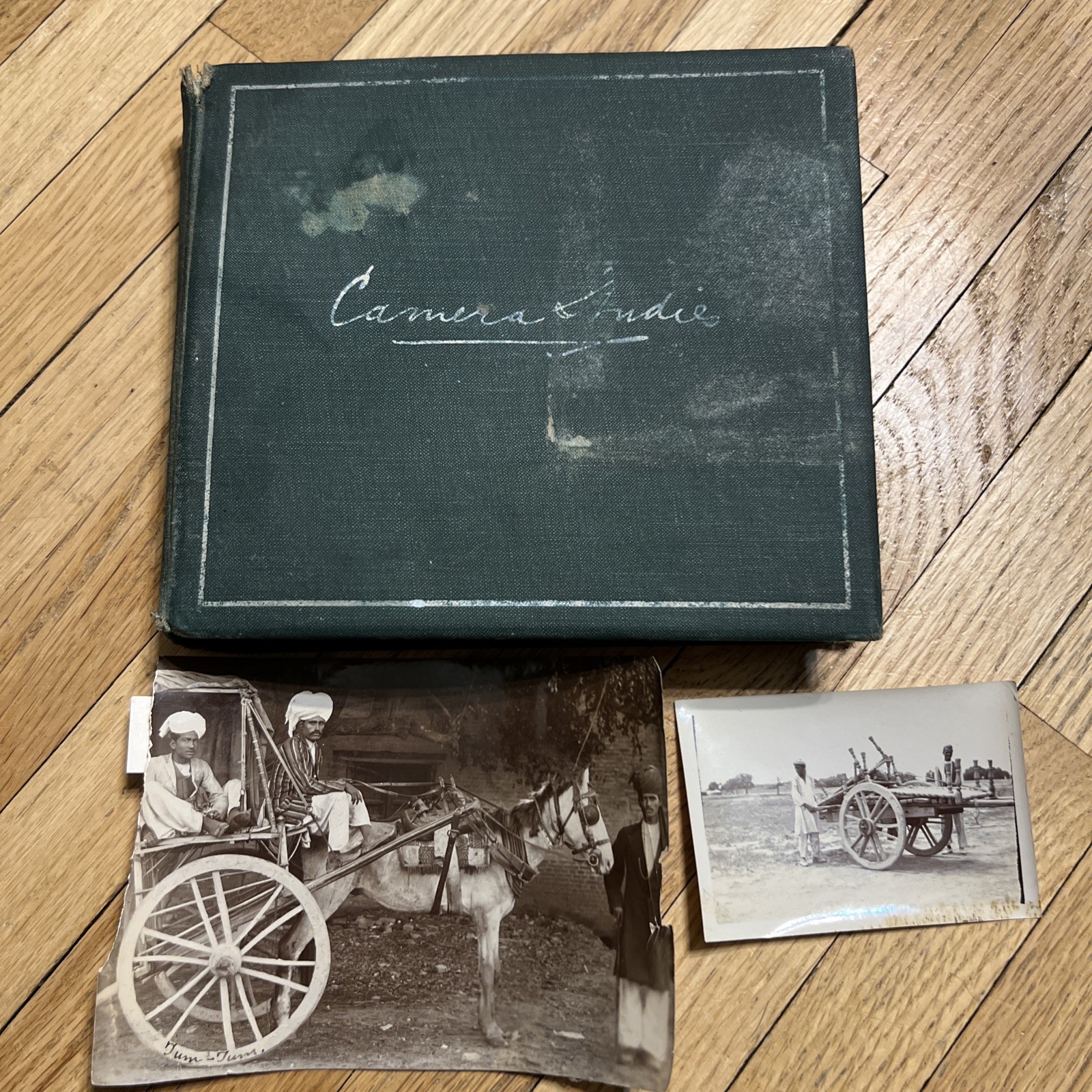 c.1898–1906 North India Missionary Photo Album + 2 Loose Photos Rev Brandon