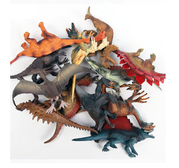 12pcs/set Dinosaur PVC Toy Wild Animal Figure Doll Kids Gift 12pcs/set Dinosaur PVC Toy Wild Animal Figure Doll Kids Gift