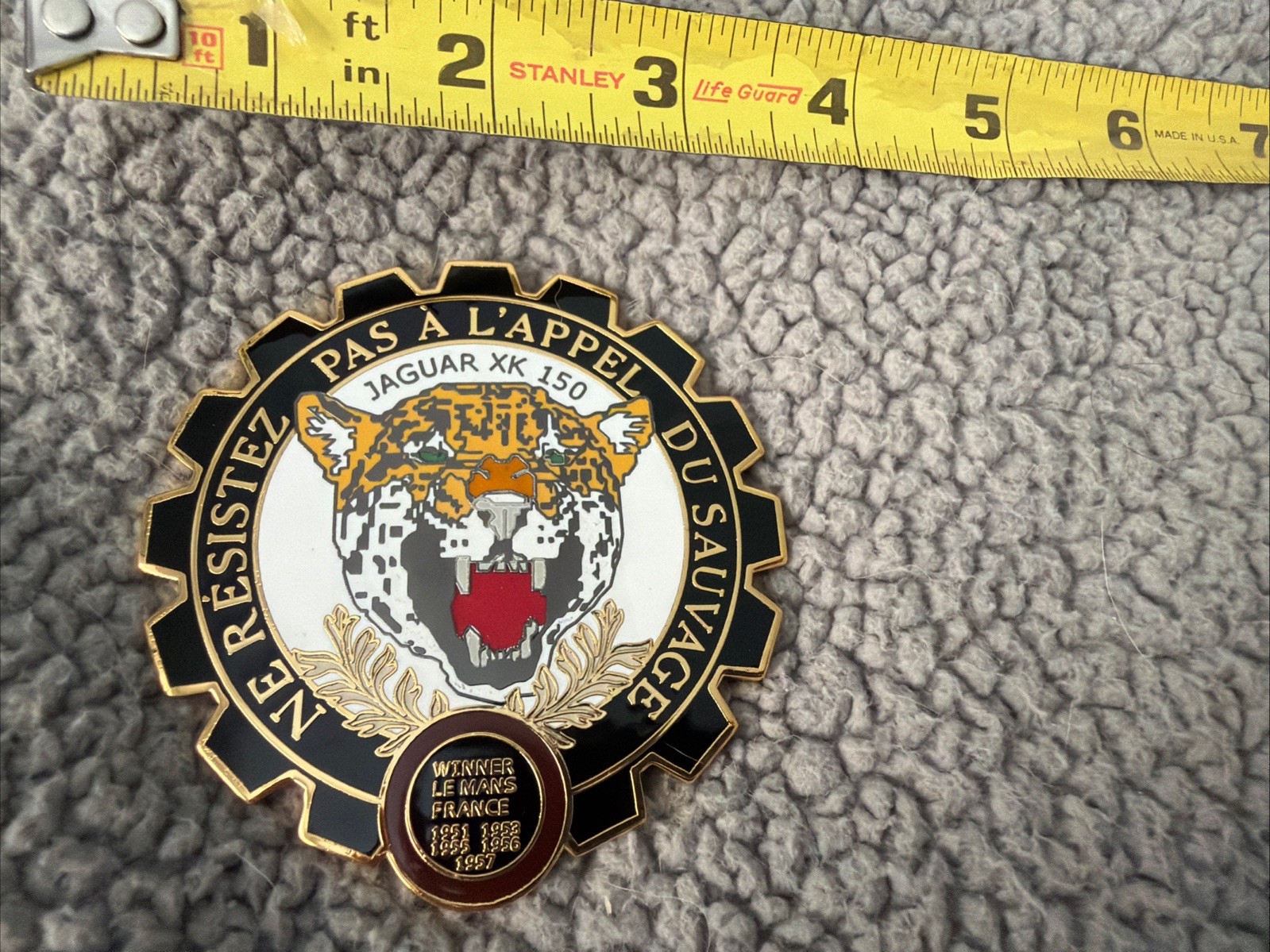 Jaguar Commemorative Car Grille Badge