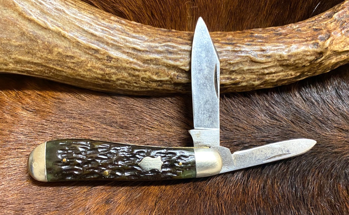Winchester, Trademark, Made in USA., 2974 Serpentine Jack Knife, 3 1/2