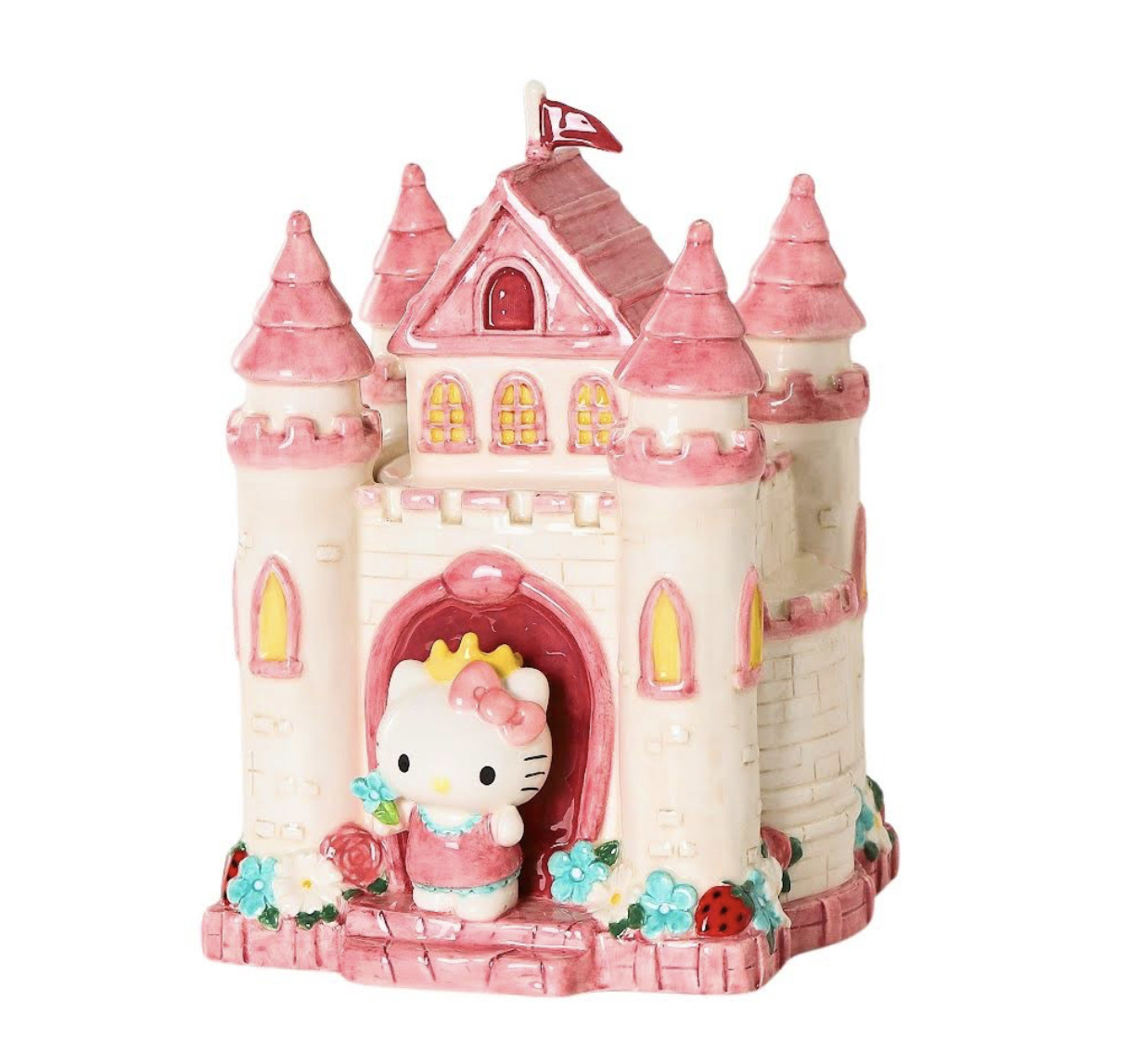 Blue Sky Clayworks - Hello Kitty Princess Castle Cookie Jar - 23429