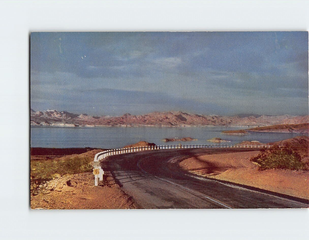 Postcard High And Lake Mead USA