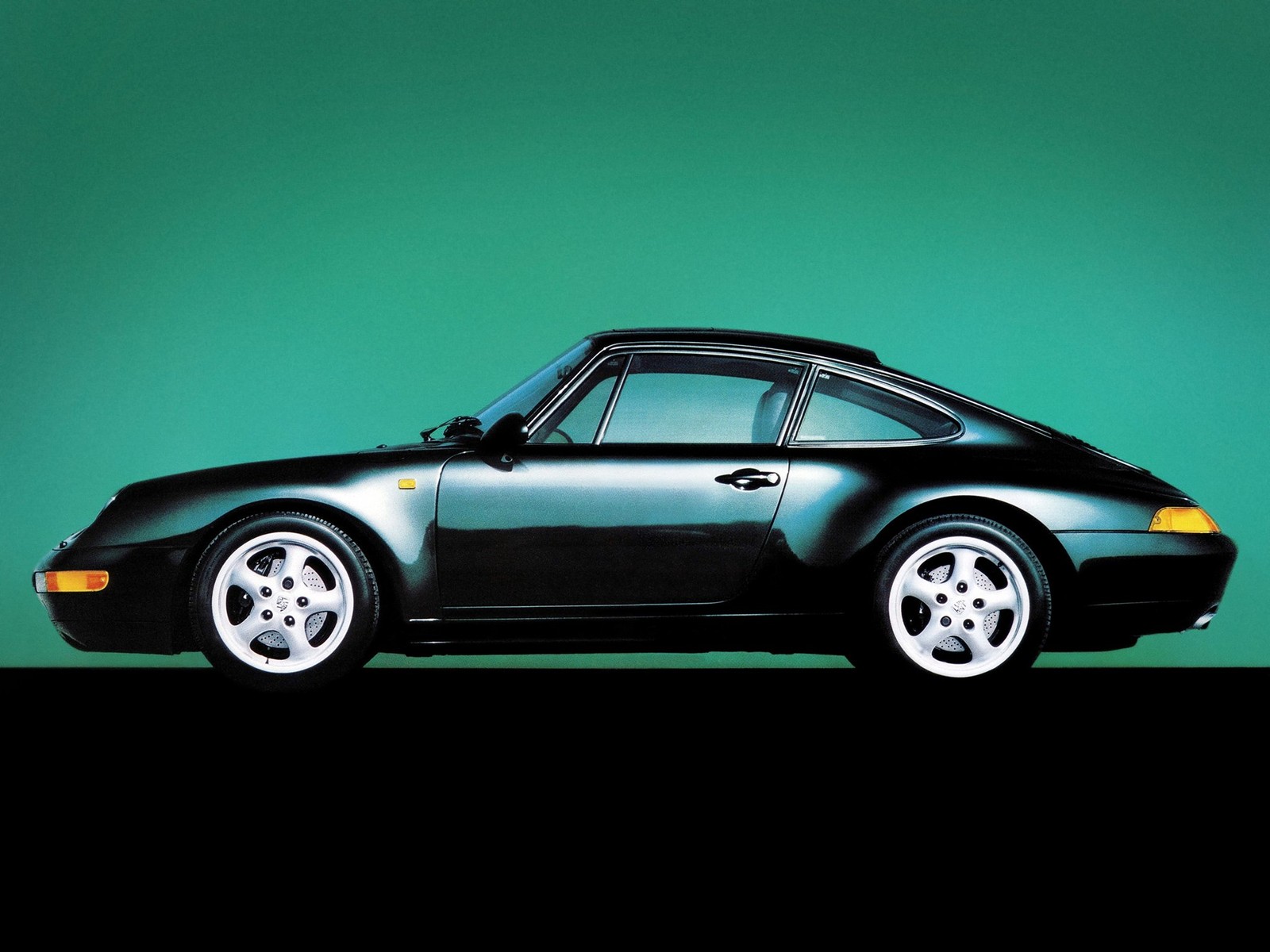 Cars 1993 97 porsche 911 carrera 3 6 coupe Art Print Poster 11x17