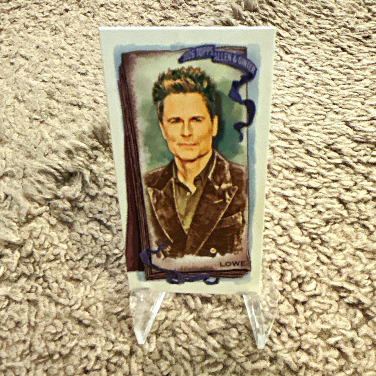 Topps 2016 Allen & Ginter The World\'s Champions Rob Lowe #46 Non-Sport Card