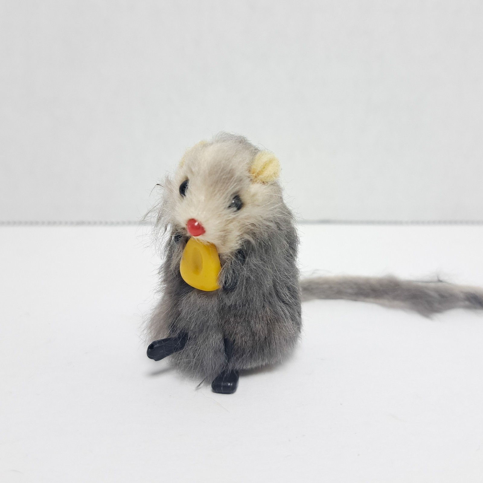 Vintage West Germany FUR MOUSE Holding Corn 2