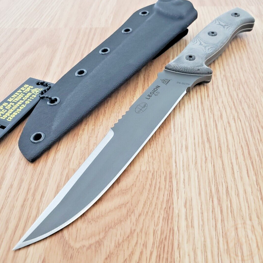 TOPS Hazen Legion Fixed Knife 6.75\